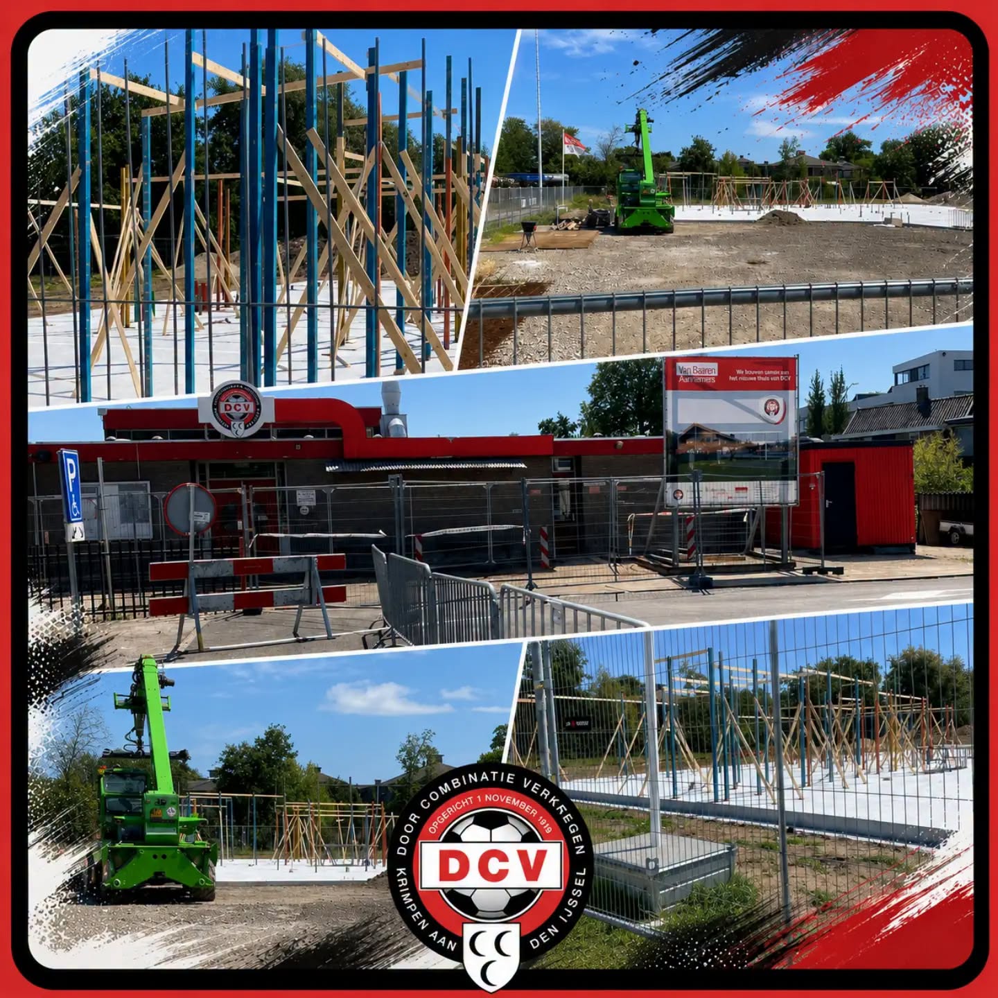 Bouwupdate Nieuw Clubhuis
