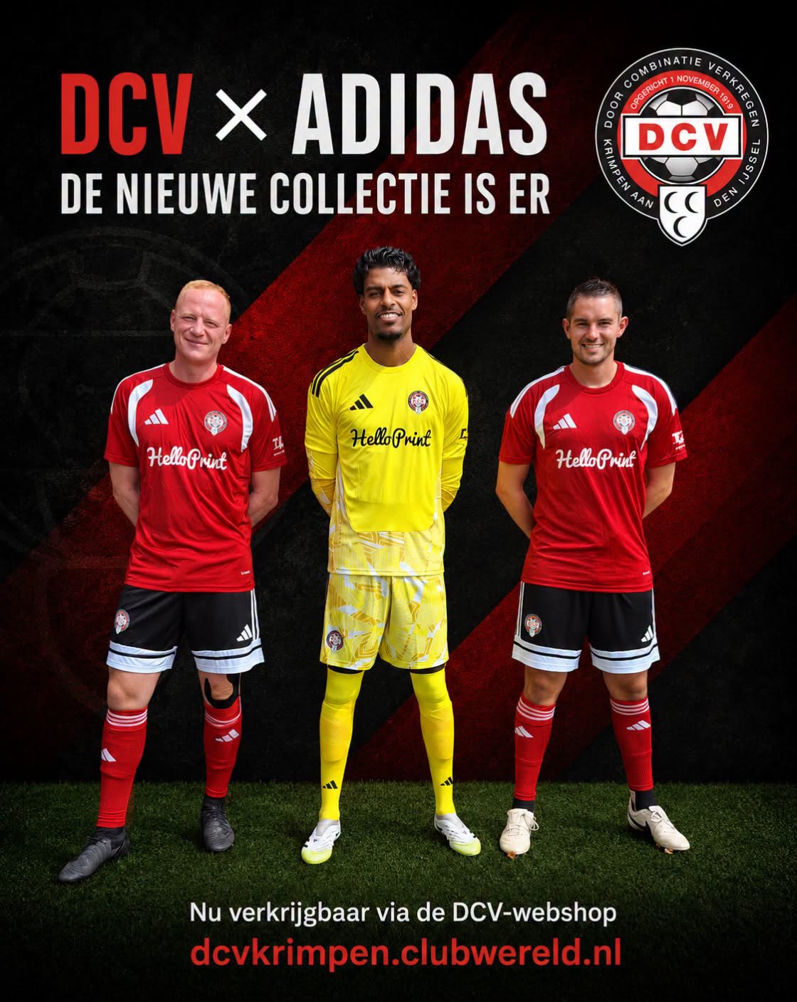 DCV × ADIDAS | DE NIEUWE COLLECTIE IS ER!