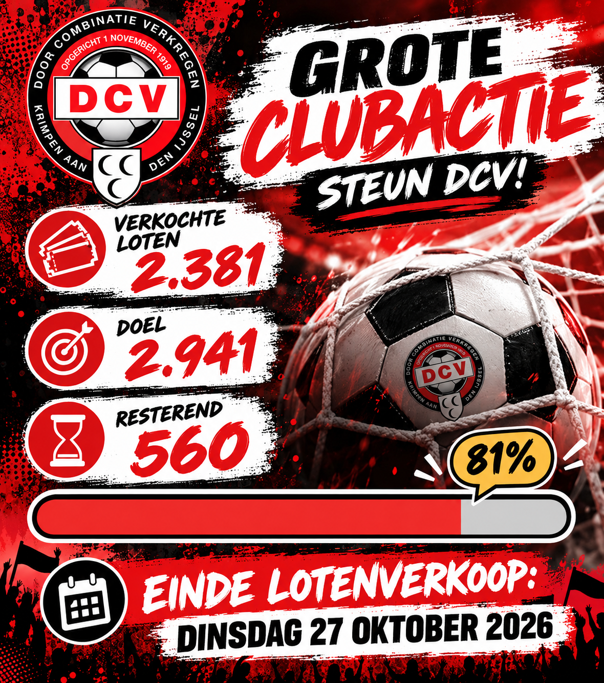 Update Grote Clubactie