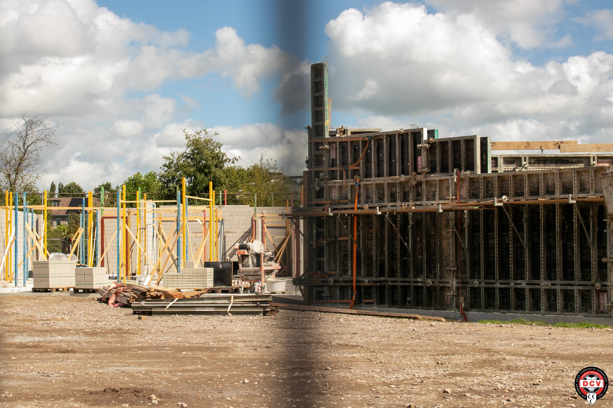 Update bouw nieuw clubhuis DCV