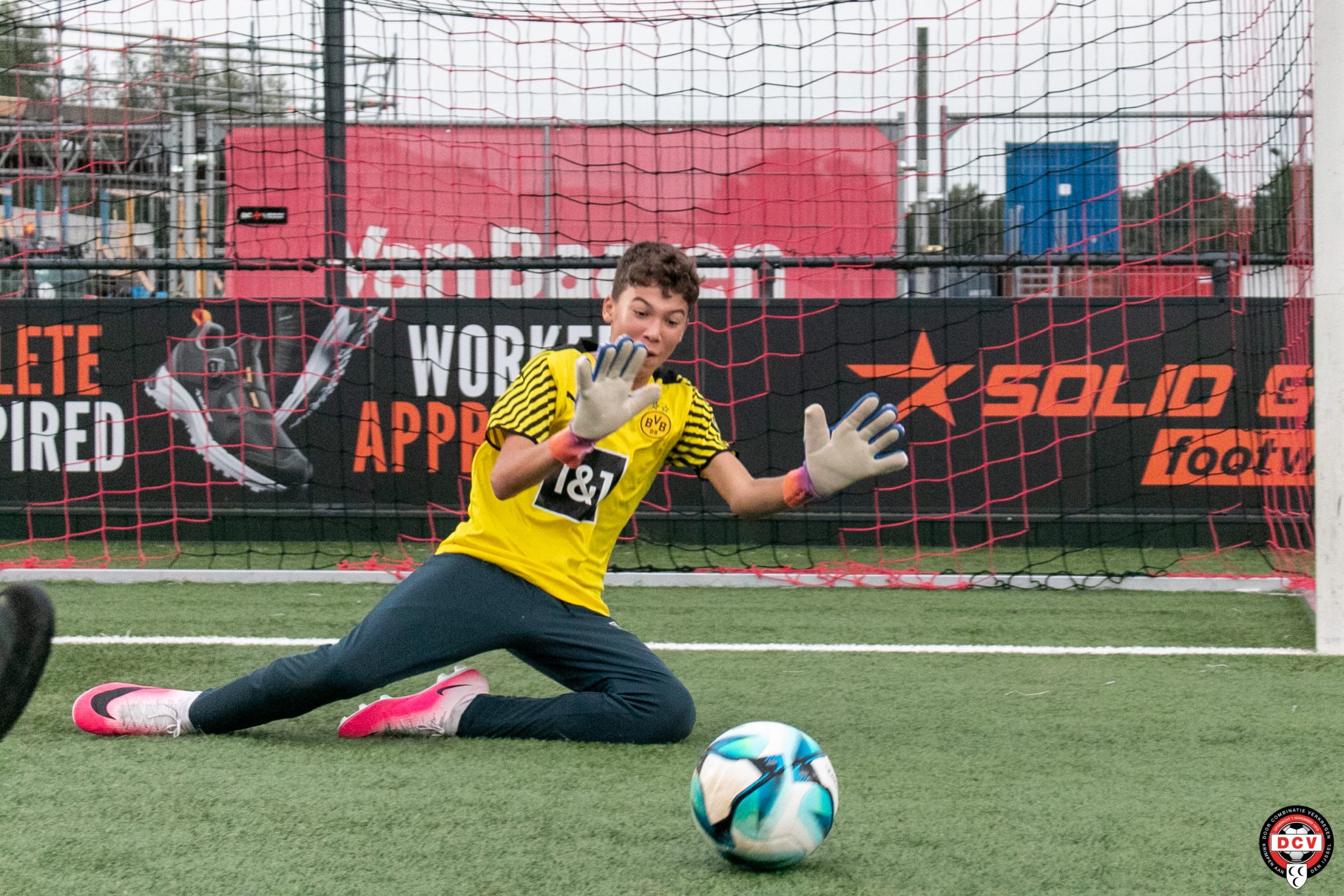 Keeperstraining voor de jeugd bij DCV