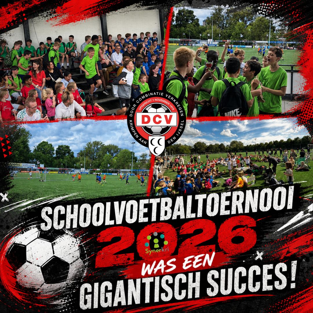 Schoolvoetbaltoernooi 2026 was een gigantisch succes! 🎉