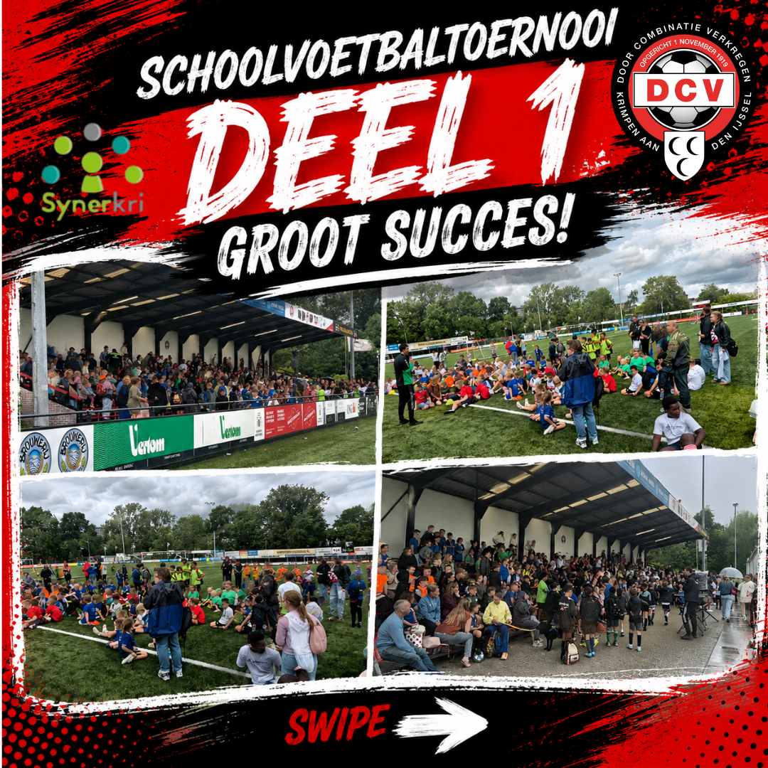 ⚽ Schoolvoetbaltoernooi – Deel 1 groot succes! ⚽