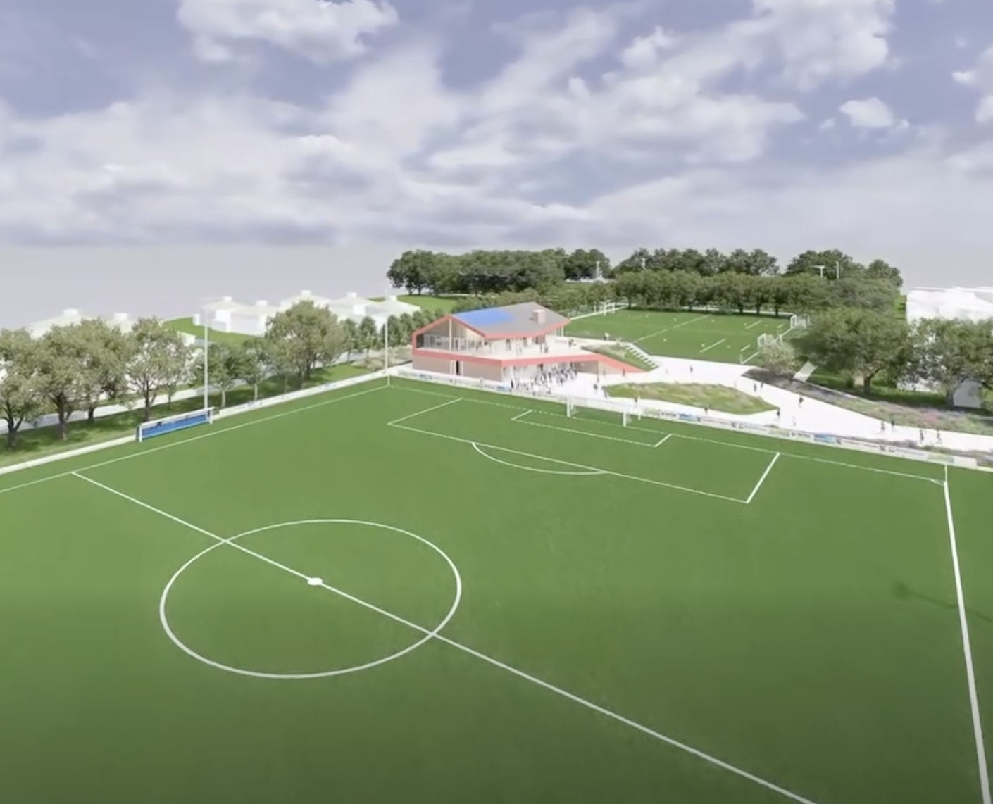 Update Nieuw Clubgebouw