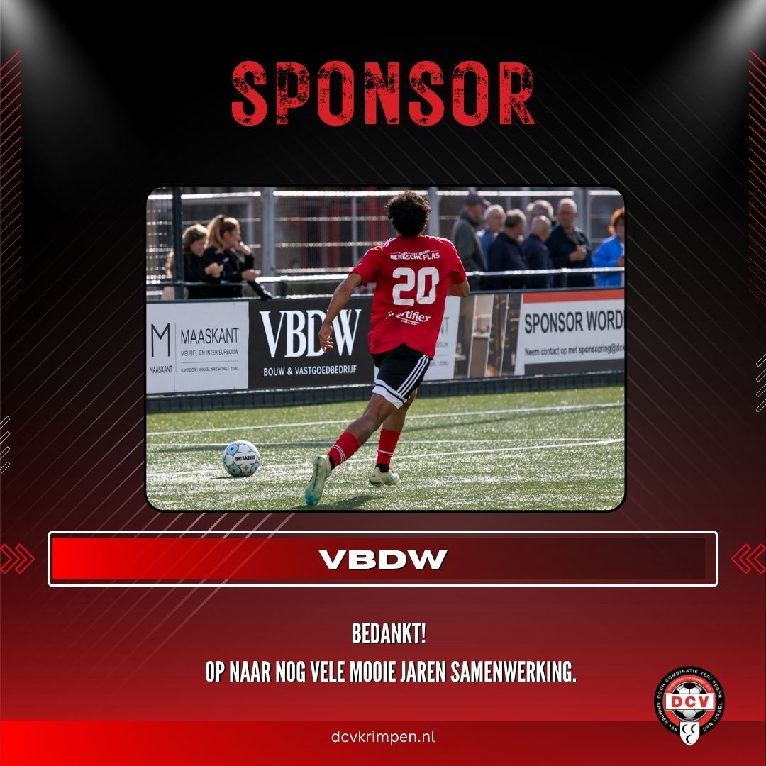 Sponsornieuws: VBDW