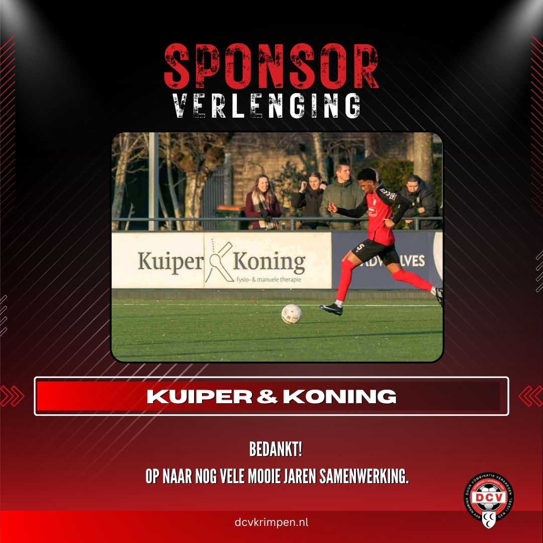 Sponsornieuws: Kuiper en Koning Fysiotherapie