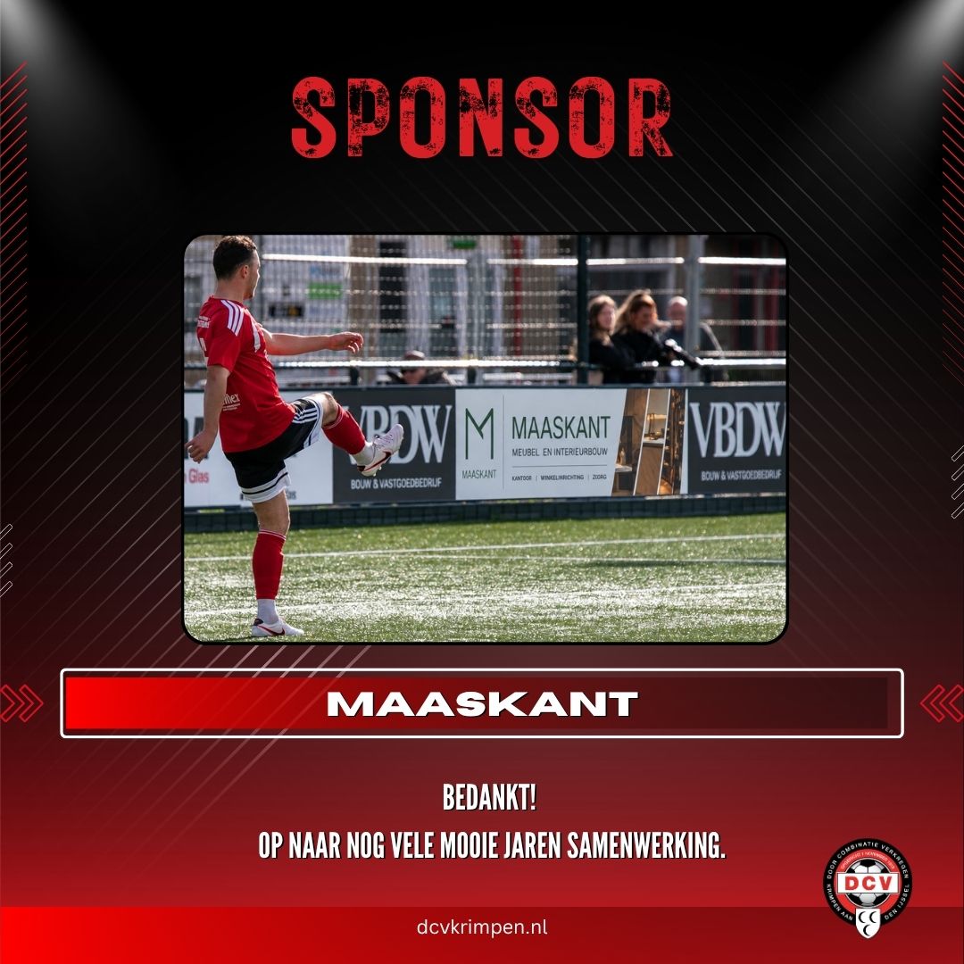 Sponsornieuws: Maaskant