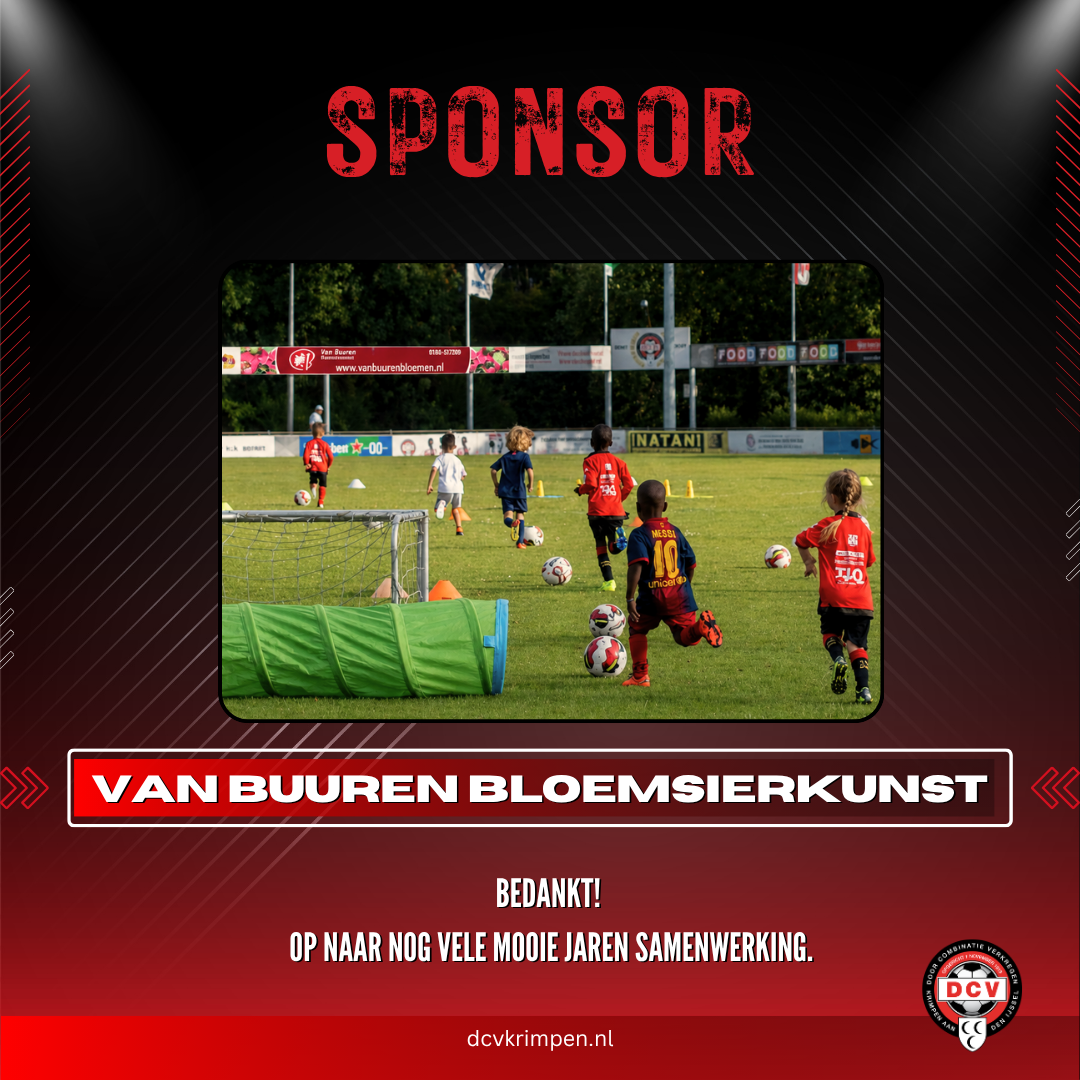 Sponsornieuws: Van Buuren Bloemsierkunst💐