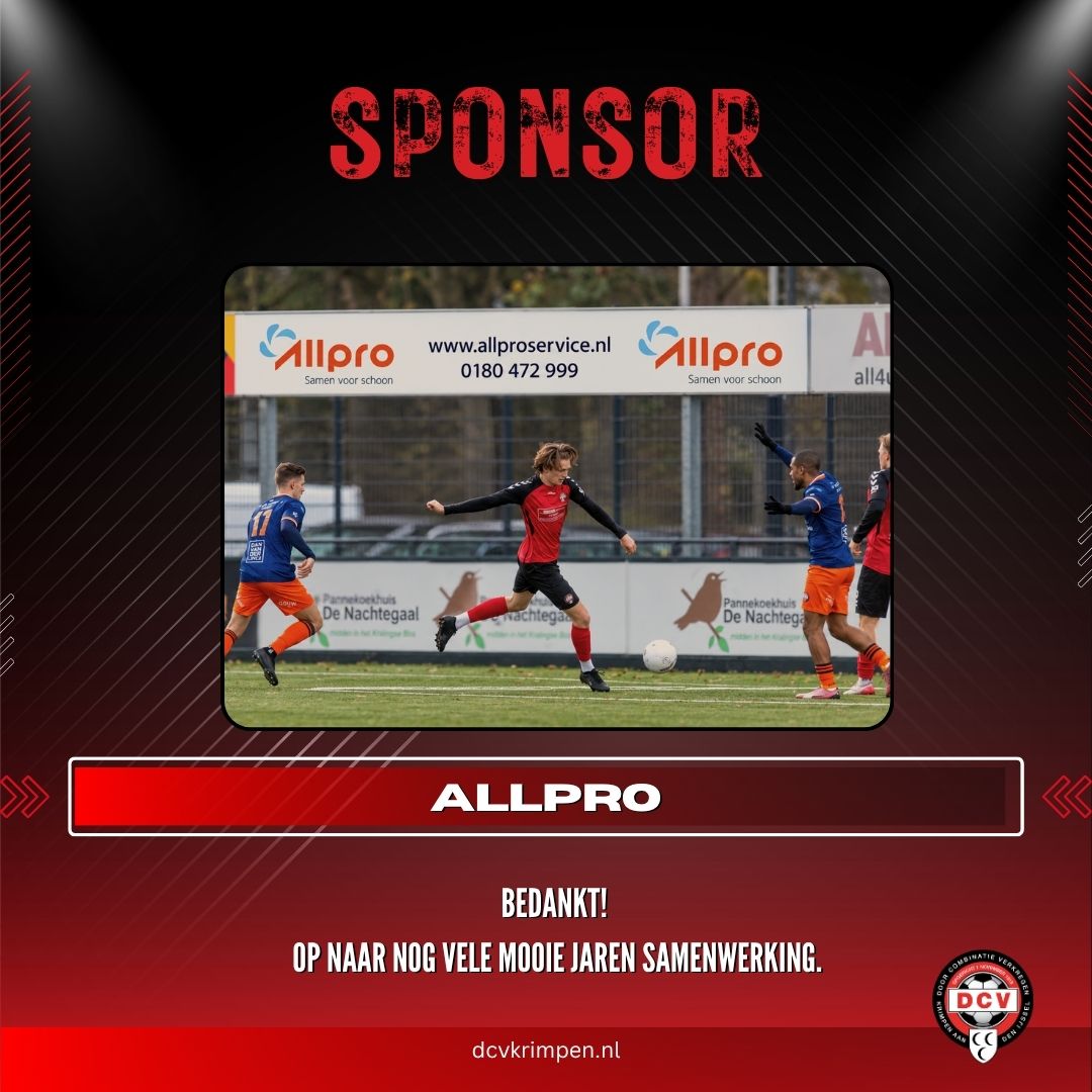 Sponsornieuws: Allpro